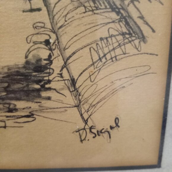 Framed Set of Print Drawings by P Sigal and Jas F Murray - Picture 11 of 15